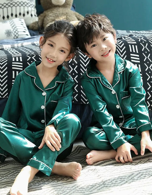 Load image into Gallery viewer, Spring Pajamas Suit For Children
