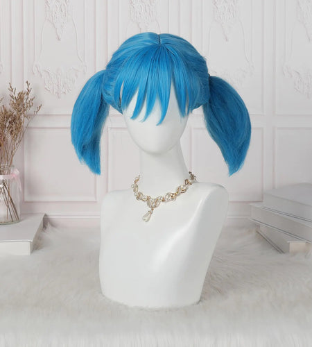 Old Lady Wig And Glasses Grey Wig Short Cosplay Grandma Wig Costume For Women Gray Old Lady