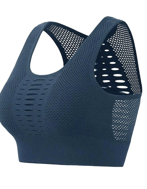 Load image into Gallery viewer, Mesh Breathable Push-Up Sports Bra for Women
