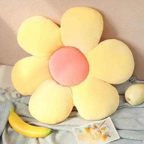 Load image into Gallery viewer, Six Petal Flower Cushion
