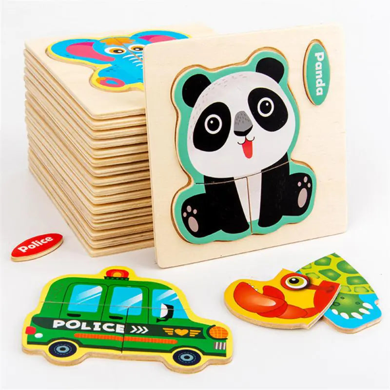 Animal Puzzle Adventures Children
