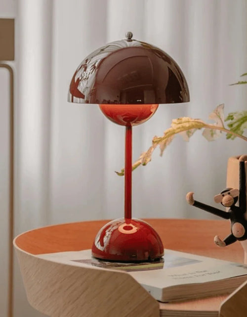 Load image into Gallery viewer, Flowerpot Rechargeable Mushroom Table Lamp
