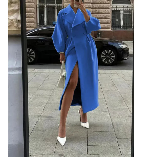 Vintage Lantern Sleeve Lapel Jacket