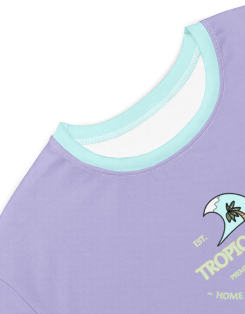 Load image into Gallery viewer, Women&#39;s Tropical Seas T-shirt dress
