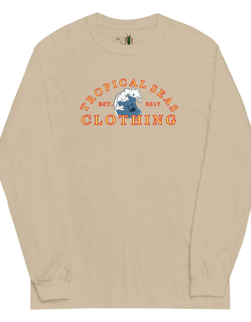 Load image into Gallery viewer, Men&#39;s Good Vibe Wave Long Sleeve Shirt
