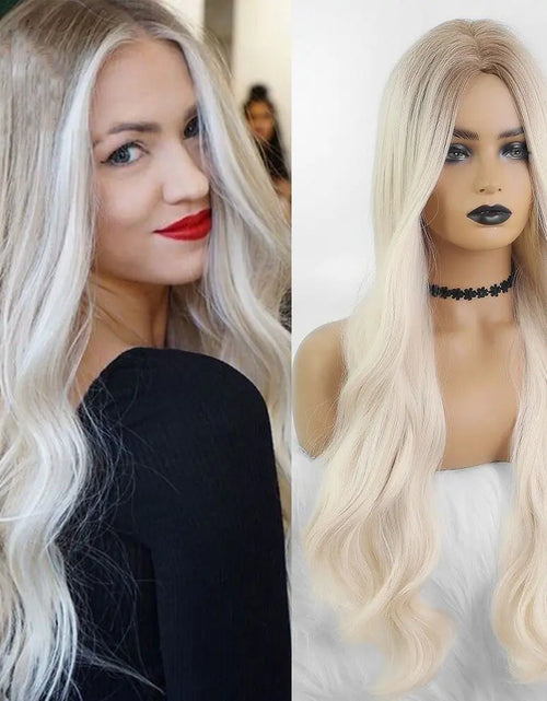 Load image into Gallery viewer, Wavy Middle Part Wigs
