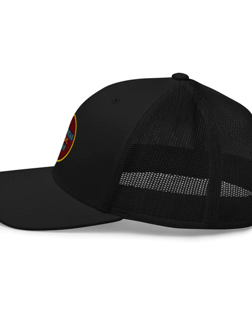 Load image into Gallery viewer, Tropical Maroon Trucker Hat
