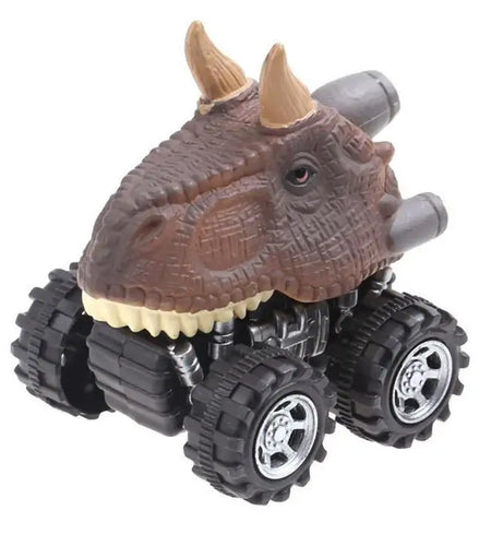 Pull And Go Dinosaur Cars