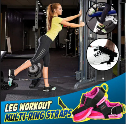 Load image into Gallery viewer, Complete Leg Workout Universal Multi-Ring Straps
