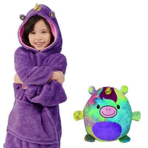 Load image into Gallery viewer, Dinosaur Hooded Sweatshirt
