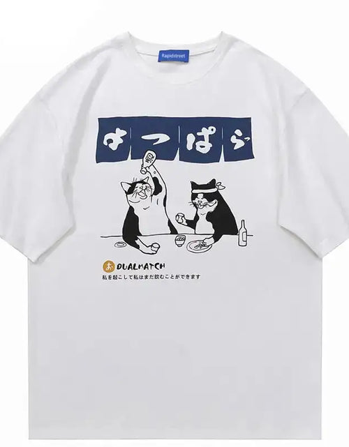Load image into Gallery viewer, Izakaya Cats Vintage T-Shirt
