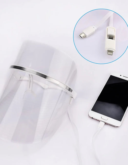 Load image into Gallery viewer, LED Photon Light Therapy Facial Mask
