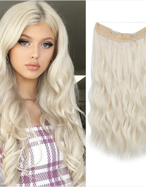 Load image into Gallery viewer, Long Curly Corn Wig for Women - European and American Style
