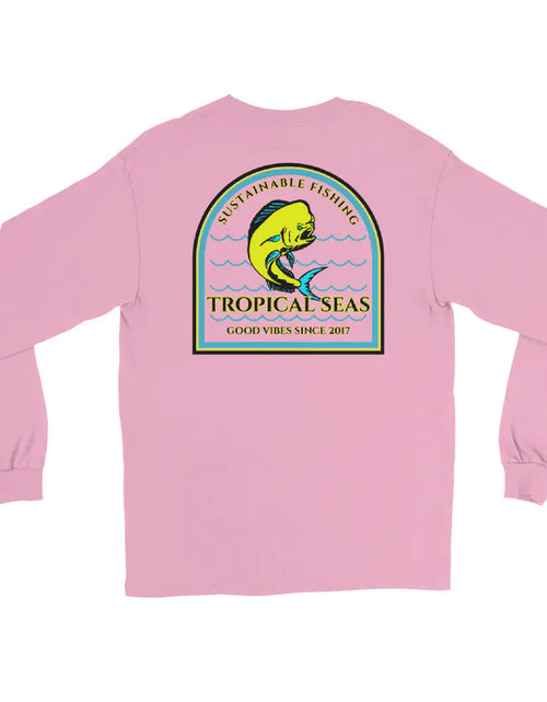 Load image into Gallery viewer, Men&#39;s Sustainable Fishing Mahi Mahi Long Sleeve Shirt
