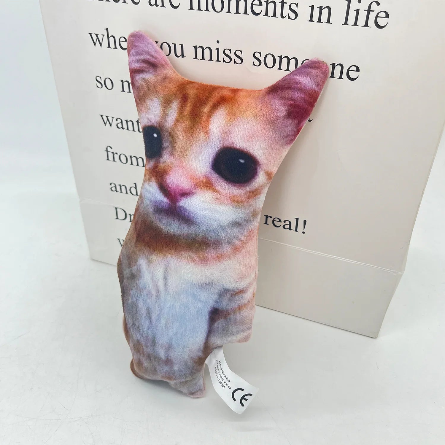 Stuffed Lifelike Cats Plush Toy