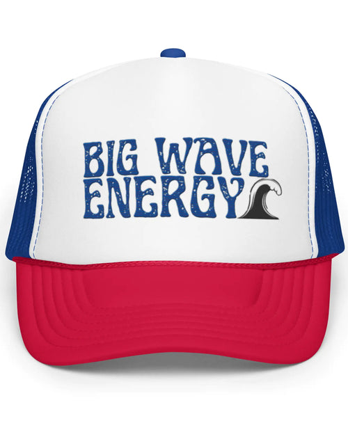 Load image into Gallery viewer, Big Wave Energy Foam Trucker Hat
