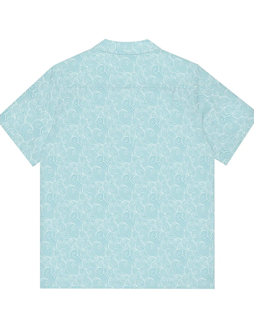 Load image into Gallery viewer, Men&#39;s Tropical Ocean Print Hawaiian Shirt
