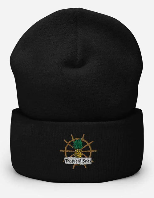 Load image into Gallery viewer, OG Tropical Seas Cuffed Beanie
