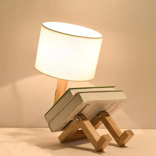 Load image into Gallery viewer, Robot Shape Table Lamp
