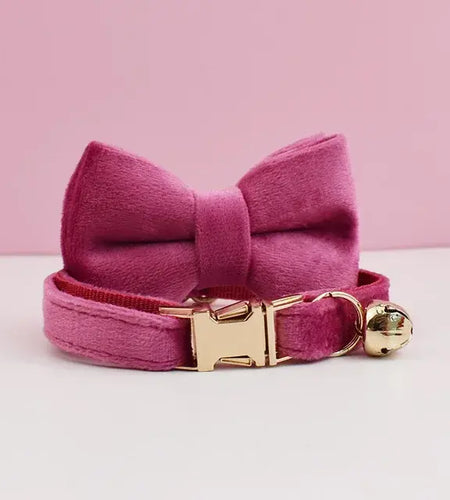 Velvet Cat Collar