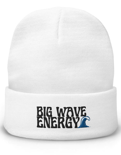 Load image into Gallery viewer, Big Wave Energy Embroidered Beanie
