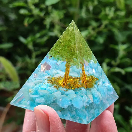 Load image into Gallery viewer, Orgonite Pyramid
