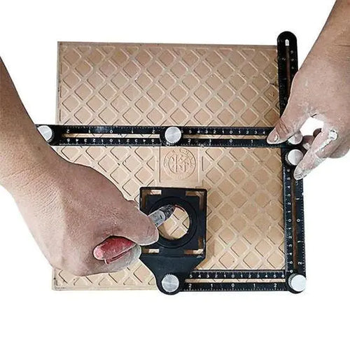 Load image into Gallery viewer, Multi-Angle Measuring Folding Ruler
