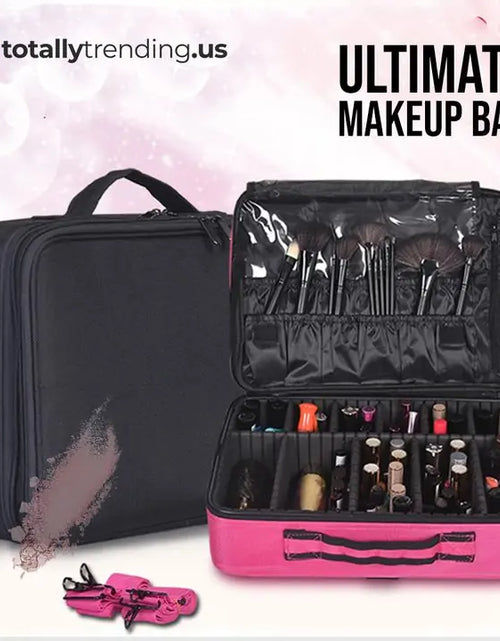 Load image into Gallery viewer, Ultimate Organizing Makeup Bag
