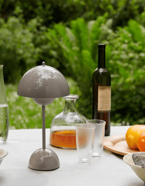 Load image into Gallery viewer, Flowerpot Rechargeable Mushroom Table Lamp
