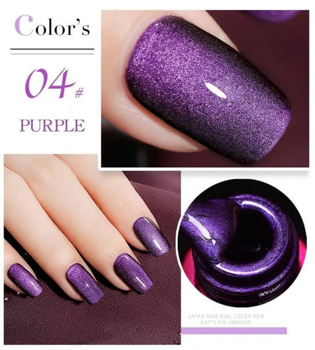 4D Magnetic Nail Polish Set