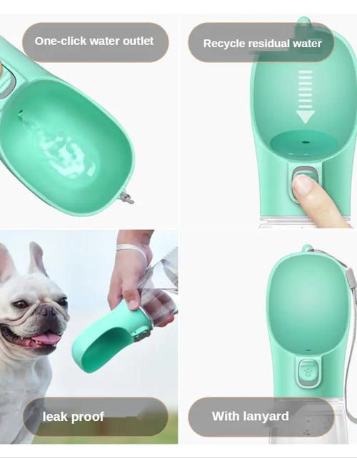 Load image into Gallery viewer, Drinking Bottle Dogs Feeder
