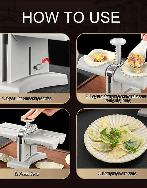 Load image into Gallery viewer, Double Head Press Dumplings Maker
