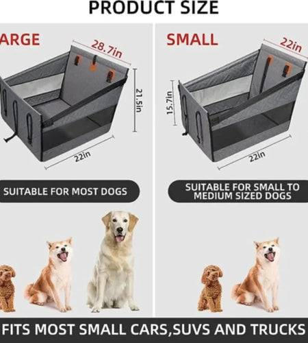 Waterproof & Dirt-Resistant Dog Bed for Car Travel