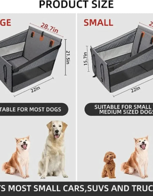 Load image into Gallery viewer, Waterproof &amp; Dirt-Resistant Dog Bed for Car Travel
