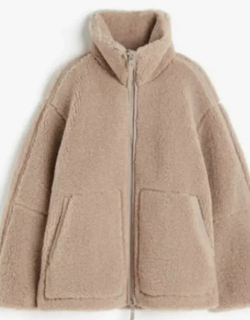 Load image into Gallery viewer, New Fashion Loose Anti-Cashmere Zipper Jacket
