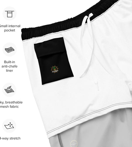Men's Black Eco Board Shorts