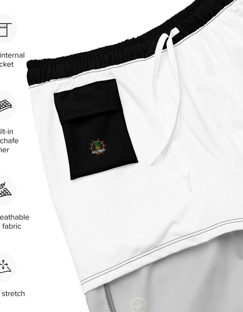 Load image into Gallery viewer, Men&#39;s Black Eco Board Shorts
