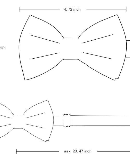 Load image into Gallery viewer, Branduce Solid Color Pre-tied Bow Tie Quality Adjustable Bowtie for Men Party Wedding Dusty Rose
