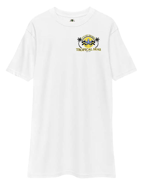 Load image into Gallery viewer, Men&#39;s Tropical Lets Get Kraken Octopus T-shirt
