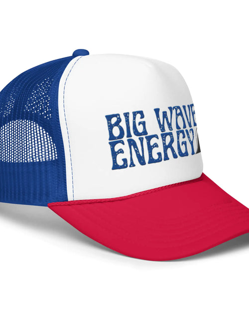 Load image into Gallery viewer, Big Wave Energy Foam Trucker Hat
