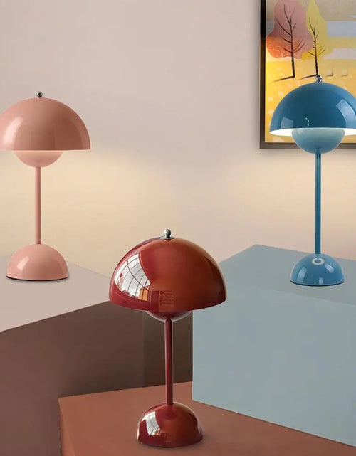 Load image into Gallery viewer, Flowerpot Rechargeable Mushroom Table Lamp
