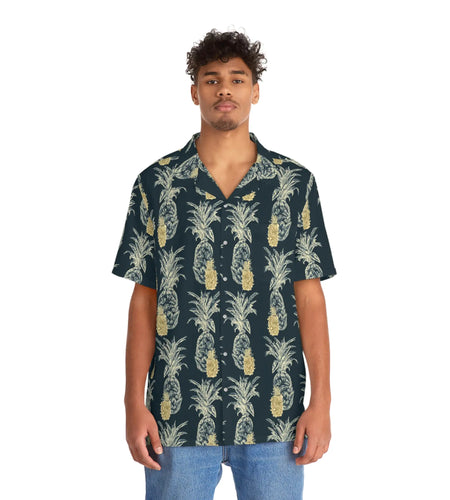 Men's Vintage Pineapple Hawaiian Shirt