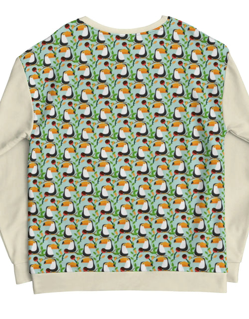 Load image into Gallery viewer, Men&#39;s Toucan Pattern Sweatshirt
