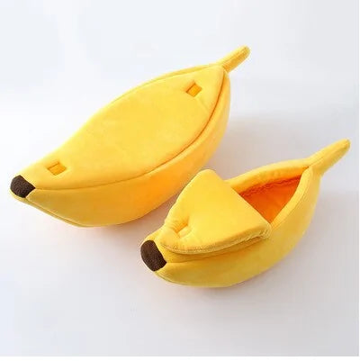 Load image into Gallery viewer, Funny Banana Cats Bed House
