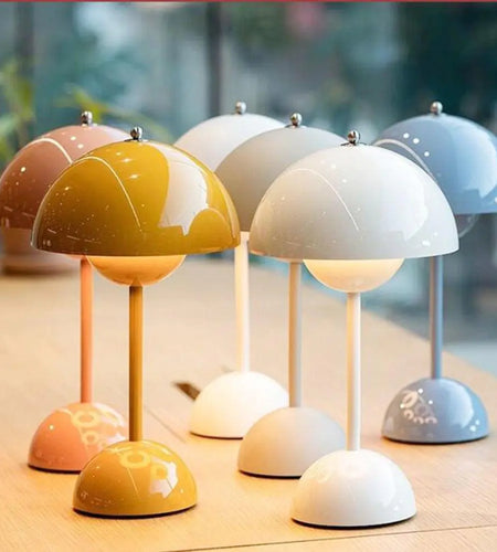 Flowerpot Rechargeable Mushroom Table Lamp