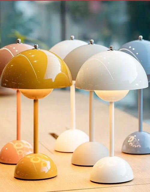 Load image into Gallery viewer, Flowerpot Rechargeable Mushroom Table Lamp
