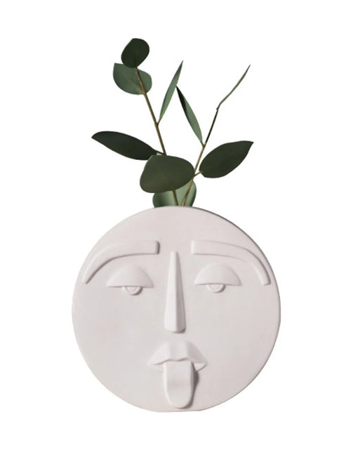 Load image into Gallery viewer, Human Face Expression Plant Pots
