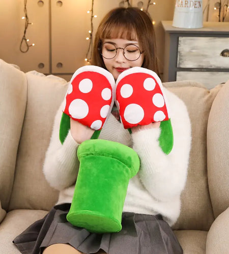 Cannibal Flower Plush Shoes