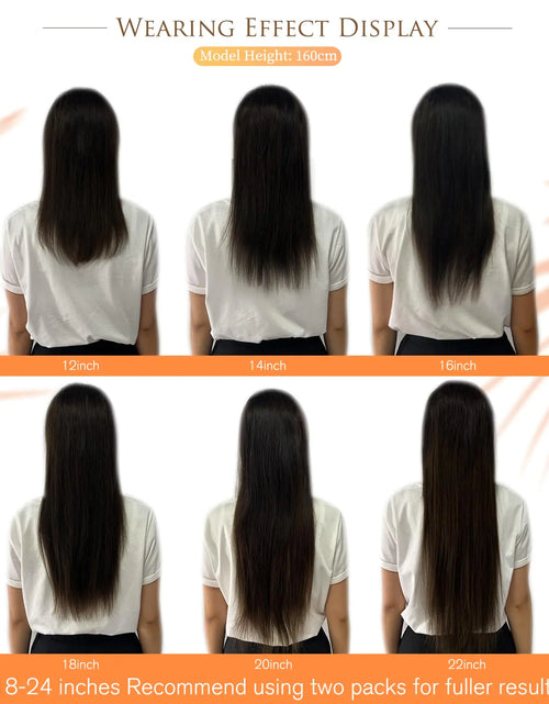 Load image into Gallery viewer, Full Shine Clip in Human Hair Extensions 20 Inch Seamless Clip in Hair Extensions Straight Remy Hair Cool Taupe Ombre Highlight Blonde Damage Free Hair Extensions Clip ins 20 Inch(Pack of 1) #7/800/7 Cool Taupe Mix Blonde
