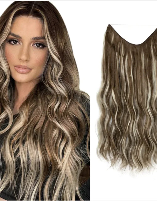 Load image into Gallery viewer, Long Curly Corn Wig for Women - European and American Style
